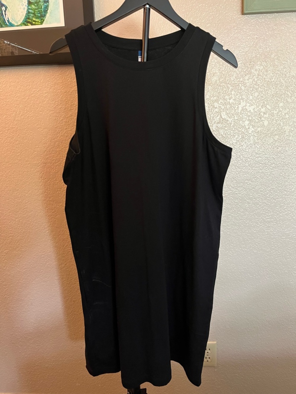 Old Navy Black Sleeveless Tank Dress